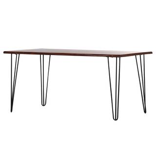 Esstisch Balleroy Akazie massiv / Eisen - Breite: 160 cm