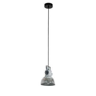 Hanglamp Barnstaple staal - 1 lichtbron