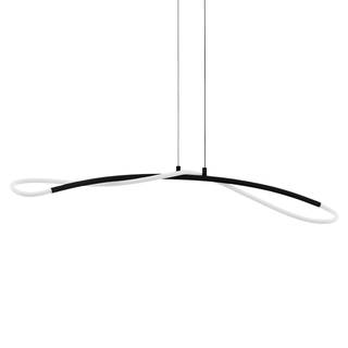 LED-Pendelleuchte Egidonella Polycarbonat / Stahl - 1-flammig