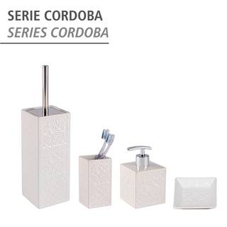 WC-Garnitur Cordoba Keramik - Weiß - Weiß