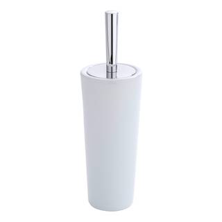 WC-Garnitur Coni Keramik / Kunststoff - Weiß / Chrom