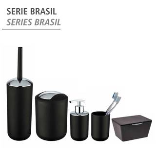 Kosmetikeimer Brasil TPE - Fassungsvermögen: 6.5 L - Schwarz