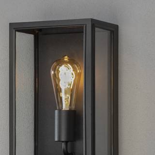 Wandlamp Carpi I transparant glas/aluminium - 1 lichtbron