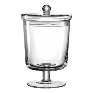 Dose auf Fuß Poesia II Kalk-Natron Glas - 24,5 cm