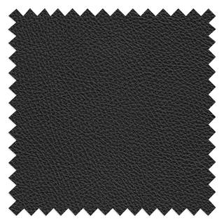 Canapé d’angle Sappee Imitation cuir - Cuir Domna: Noir - Réglage électrique : 2 moteurs avec câble
