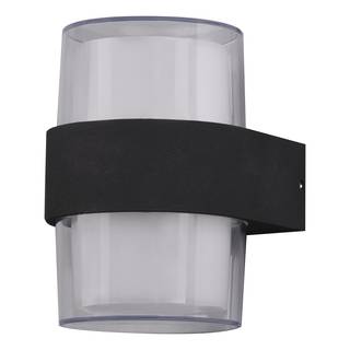 LED-wandlamp Molina I polyacryl/aluminium - 2 lichtbronnen