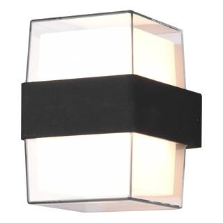 LED-Wandleuchte Molina II Polyacryl / Aluminium - 1-flammig