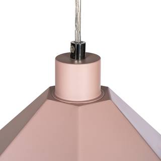 Hanglamp Armour ijzer - 1 lichtbron - Roze