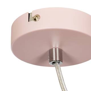 Hanglamp Armour ijzer - 1 lichtbron - Roze