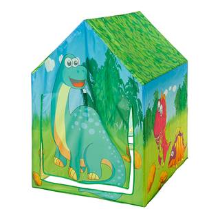 Tenda da gioco per bambini Dino Verde - Materiale sintetico - Tessile - 95 x 100 x 70 cm