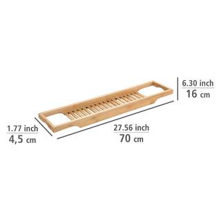Badewannenablage Bambusa Bambus - Natur