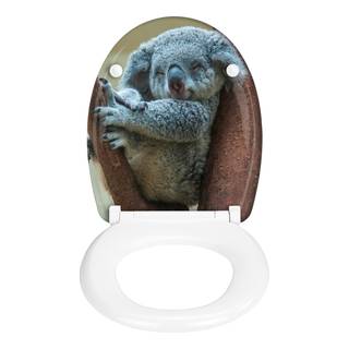 WC-Sitz Koala Edelstahl / Duroplas - Mehrfarbig