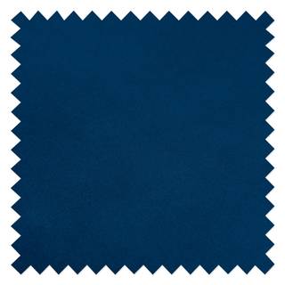 Poltrona Evie II Velluto / Metallo - Blu scuro / Nero