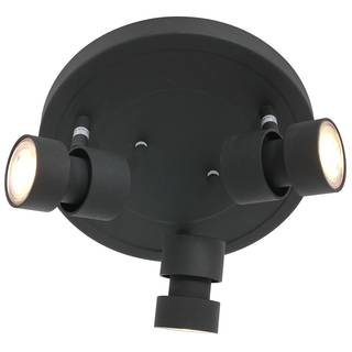 LED-Deckenleuchte Natasja II Aluminium - 3-flammig