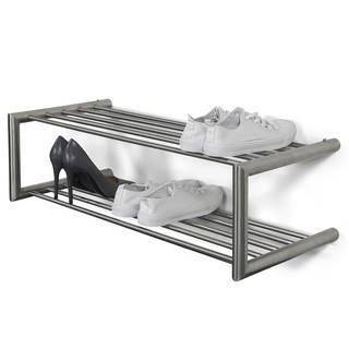 Schuhregal Somon Metall - Silber