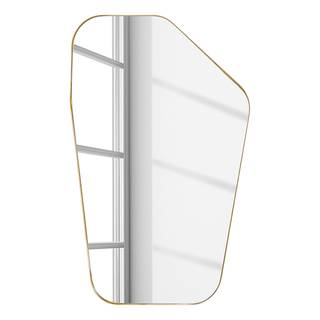 Spiegel Shape Brass Gold - Glas / Metall - 64 x 94,5 cm