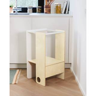 Lernturm Nuun Beige - Holzwerkstoff - 38 x 71 x 39 cm
