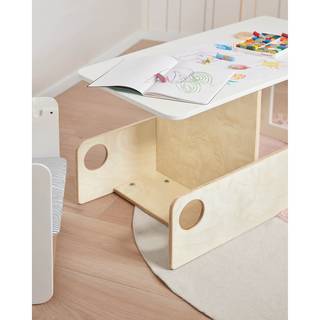 Lernturm Nuun Beige - Holzwerkstoff - 38 x 71 x 39 cm