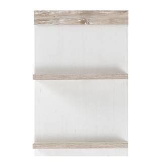 Badezimmerset Lewk V (5-teilig) Pinie Weiß Dekor / Pinie Dekor