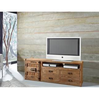 TV-Lowboard Container II Sheesham massiv - Sheesham
