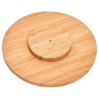 Plateau tournant Daina Bambou - Naturel - Ø 35 cm x 3,7 cm