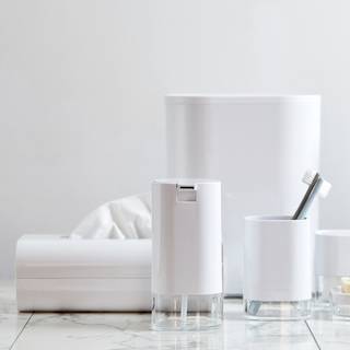Kosmetiktücherbox Oria ABS-Kunststoff - Weiß