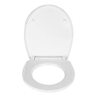Tavoletta premium per WC White Acciaio inox - Bianco