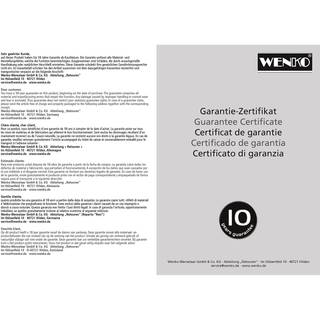 Zahnputzbecher inkl. Halter Uno Bosio Edelstahl - Silber