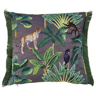 Federa per cuscino Jungle Life Velluto - Multicolore - 45 x 45 cm