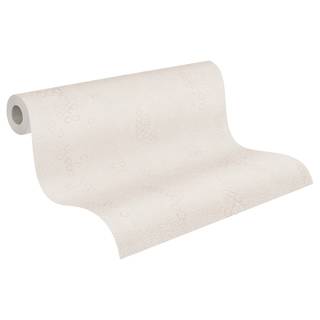 Papier peint en intissé Cercles Beige - 0,53 m x 10,05 m - Beige vieilli