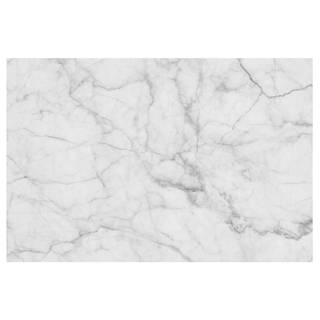 Vliestapete Bianco Carrara Vliespapier - Weiß - 384 x 255 cm