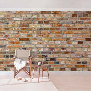 Vliesbehang Colours of the Wall vliespapier - rood - 384 x 255 cm