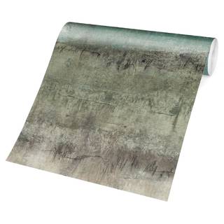 Vliesbehang Horizon Turquoise vliespapier - turquoise - 432 x 290 cm