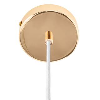 Pendelleuchte Noble Purity Opalglas / Aluminium - 1-flammig
