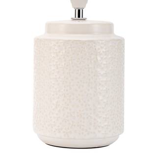 Lampe Charming Bloom Tissu mélangé / Céramique - 1 ampoule