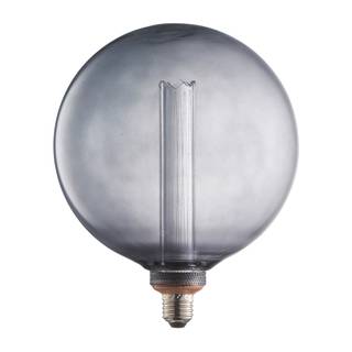 Lampadina a LED Filiano II Vetro fumè / Ferro - 1 punto luce