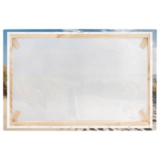 Leinwandbild Ostsee Strand III Beige - 120 x 80 x 2 cm - Breite: 120 cm