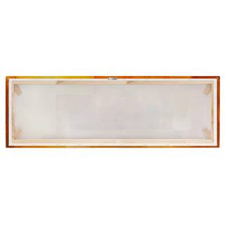 Canvas Estate astratta I Arancione - 150 x 50 x 2 cm - Larghezza: 150 cm