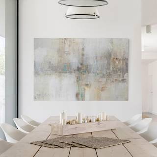 Canvas Essenza II Grigio - 90 x 60 x 2 cm - Larghezza: 90 cm