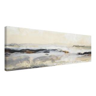 Canvas Orizzonte II Beige - 120 x 40 x 2 - Larghezza: 120 cm
