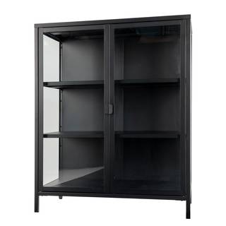Vitrine Bagh II Métal - Noir