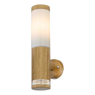 Lampada da parete Jaicy II Vetro acrilico / Acciaio inox - 1 punto luce