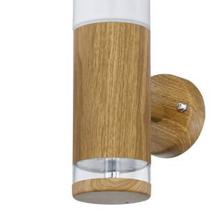 Lampada da parete Jaicy II Vetro acrilico / Acciaio inox - 1 punto luce
