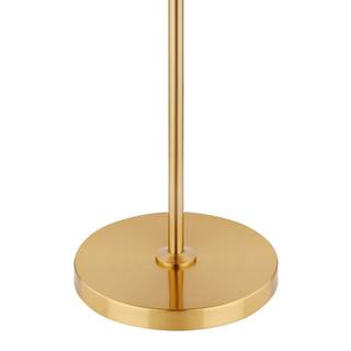 Staande lamp Blacky I Grijs - Metaal - Glas - Hoogte: 160 cm