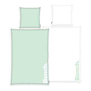 Copripiumino e federa Bench Cotone - Verde - 135 x 200 cm + cuscino 80 x 80 cm