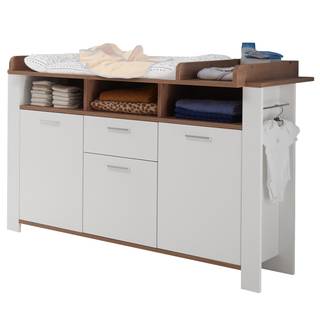Babyzimmer-Set Adele II (3-teilig) Weiß - Holzwerkstoff