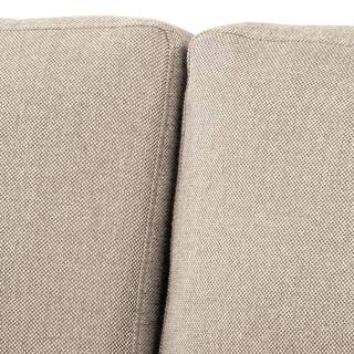 Divano angolare MAISON + funzione letto Tessuto - Tessuto Inas: cappuccino - Longchair preimpostata a sinistra
