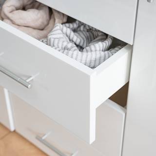 Armadio con ante battenti Maracas Bianco - Larghezza: 147 cm