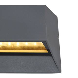 LED-outdoorlamp Honna III aluminium - 1 lichtbron