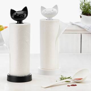 Küchenrollenhalter Miaou Polypropylen - Weiß